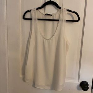 Small white banana republic shell